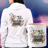 パーソナル化された「ストーリーテラー」セラミックマグカップ ツートーンマグカップ