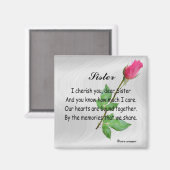 パーソナル化シスター – マグネット (正面/裏面)