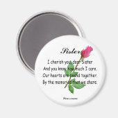 パーソナル化シスター – マグネット (正面/裏面)