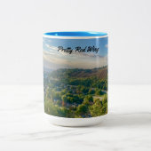 パーソナル化可能なコーヒーマグレッドウィングMN ツートーンマグカップ (中央)