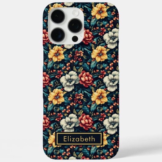 パーソナル化可能なフォンのための豪華なバラIphoneケース Case-Mate iPhoneケース (裏面)