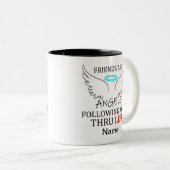 パーソナル化可能なフレンドシップコーヒーマグ ツートーンマグカップ (正面右)