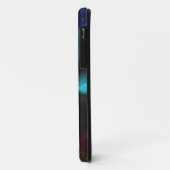 パーソナル化可能なミュージカルノートブルー Case-Mate iPhoneケース (裏面/左)