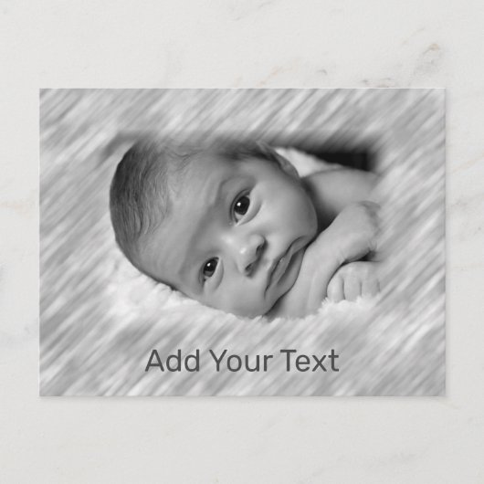 パーソナル化可能な写真 ポストカード (正面)