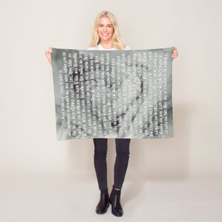 パーソナル化可能な聖なる書物、 経典キープサウ フリースブランケット