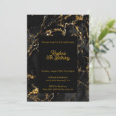 パーソナル化可能な誕生日招待状 招待状 (スタンド正面)