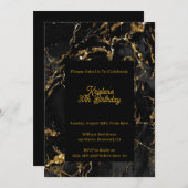 パーソナル化可能な誕生日招待状 招待状 (正面/裏面)