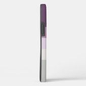 パーソナル化可能 – マゼンタ紫ピンク灰色 Case-Mate iPhoneケース (裏面 / 右)