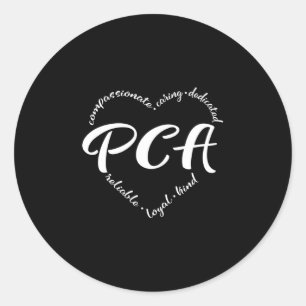 パーソナル気に付き添い人、PCA、ホ気にーム ラウンドシール