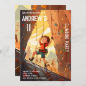 パーソナル登山パーク誕生日招待状 招待状 (正面/裏面)