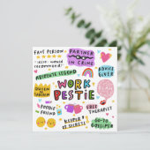 パーソナル誕生日カード作業代行カード 招待状 (スタンド正面)