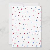 パーソナル野球赤ちゃんシャワーRookieオールスター 招待状 (裏面)