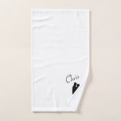 パーソナル野球選手ピッチャーのワインドアップ バスタオルセット (ハンドタオル)