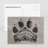 パーソナル・パウ・プリント ポストカード (正面/裏面)