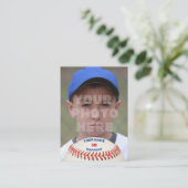 パーソナル・ベーカスタマイズスボール・カード(バッター統計) 名刺 (スタンド正面)