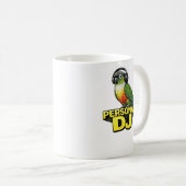 パーソナルDJ ホオミドリウロコインコ コーヒーマグカップ (正面右)