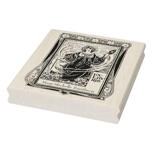 パーソナルEx-Librisスタンプヴィンテージシック ラバースタンプ (スタンプ)