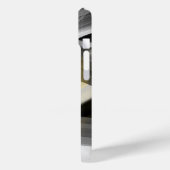 パーソナルiPhoneケーストレンドアブストラクトブラックホワイト Case-Mate iPhoneケース (裏面 / 左)