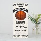 パーソナルMVP誕生祝いチケット 招待状 (スタンド正面)