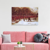 パーソナージガーデンアットヌエネンbyビンセント・ヴァン・ゴッホ キャンバスプリント (インサイチュ (リビング))