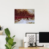 パーソナージガーデンアットヌエネンbyビンセント・ヴァン・ゴッホ ポスター (ホームオフィス)