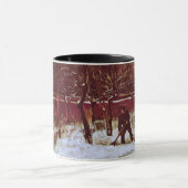 パーソナージガーデンアットヌエネンbyビンセント・ヴァン・ゴッホ マグカップ (中央)