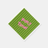 パーソラナライズスイカ スタンダードカクテルナプキン (角)