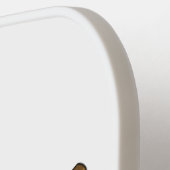 パーソンズカメレオンイラストレーション ピックルボールラケット (左詳細)