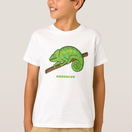 パーソンズカメレオンイラストレーション Tシャツ (正面)