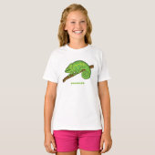 パーソンズカメレオンイラストレーション Tシャツ (正面フル)