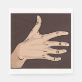 パーソンハンド紙ナプキンス スタンダードランチョンナプキン (正面)