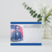 パーソンブラウンロー引用文葉書 ポストカード (スタンド正面)