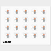 パーソンラッセルテリアパパ2 ラウンドシール (シート)