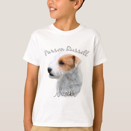 パーソンラッセルテリアママ2 Tシャツ (正面)