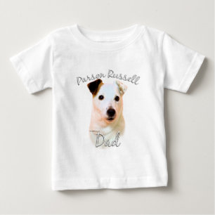 パーソンラッセルテリア(滑らかな)パパ2 ベビーTシャツ
