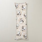 パーソン・ジャック・ラッセル絵を描・テリアの愛犬アート ボディピロー (裏面 (縦))