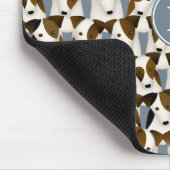 パーソン・ジャック・ラッセル・テリアーズの犬のパターンが多い  マウスパッド (コーナー)