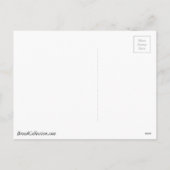 パーソン·ラッセル·テリアーがクリスマスカーを運転 シーズンポストカード (裏面)