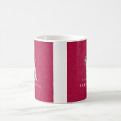 パーソン・ラッセル・テリア・フェリスいけなズ犬のクリスマス コーヒーマグカップ (中央)