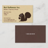 パーチメントのリス 名刺 (正面/裏面)