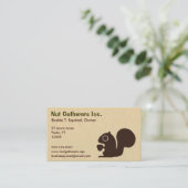 パーチメントのリス 名刺 (スタンド正面)