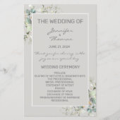 パーチメントの色と緑ののファン・プログラム (正面)