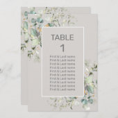 パーチメントの色と緑葉の表の番号 (正面/裏面)