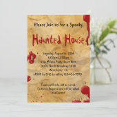 パーチメントブラッド(ばちゃばちゃ)跳ねる幽霊のよく出るハウス 招待状 (スタンド正面)