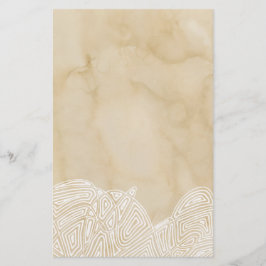 パーチメント上の波 便箋