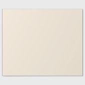 パーチメント白無地の色 |クラシック |エレガント | ラッピングペーパー (フラット)