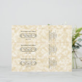 パーチメント紙スタイルソープバンド/ラベル (スタンド正面)