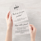 パーチメント ゴールド シール カスタマー サンクス カード (貼ってはがせる)