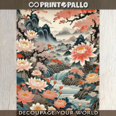 パーチ日本のメント浮動ファンタジー 薄葉紙