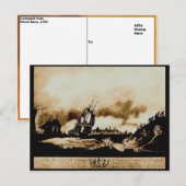 パーチ・ロックのリバプール, 1797 ポストカード (正面/裏面)